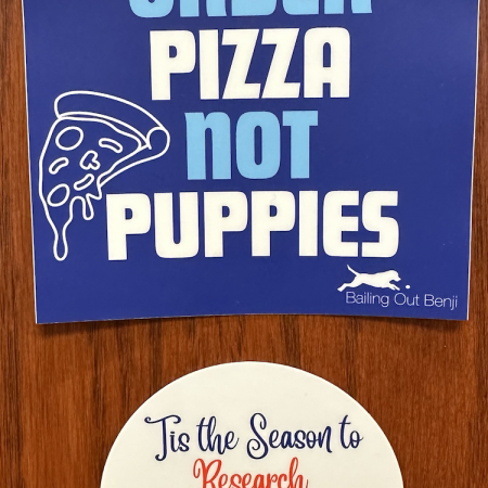 Sticker- Order Pizza Not Puppies!
